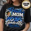 Matching Class of 2025 Family Graduation Shirts – Personalized Mom & Dad Tee