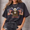 Personalized Patriotic Dad Sweatshirt – Custom Eagle & US Flag Shirt